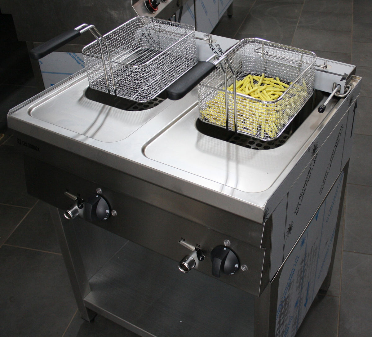 Doppelfritteuse Tecnoinox 12 kW, optional 15 kW – Bild 9