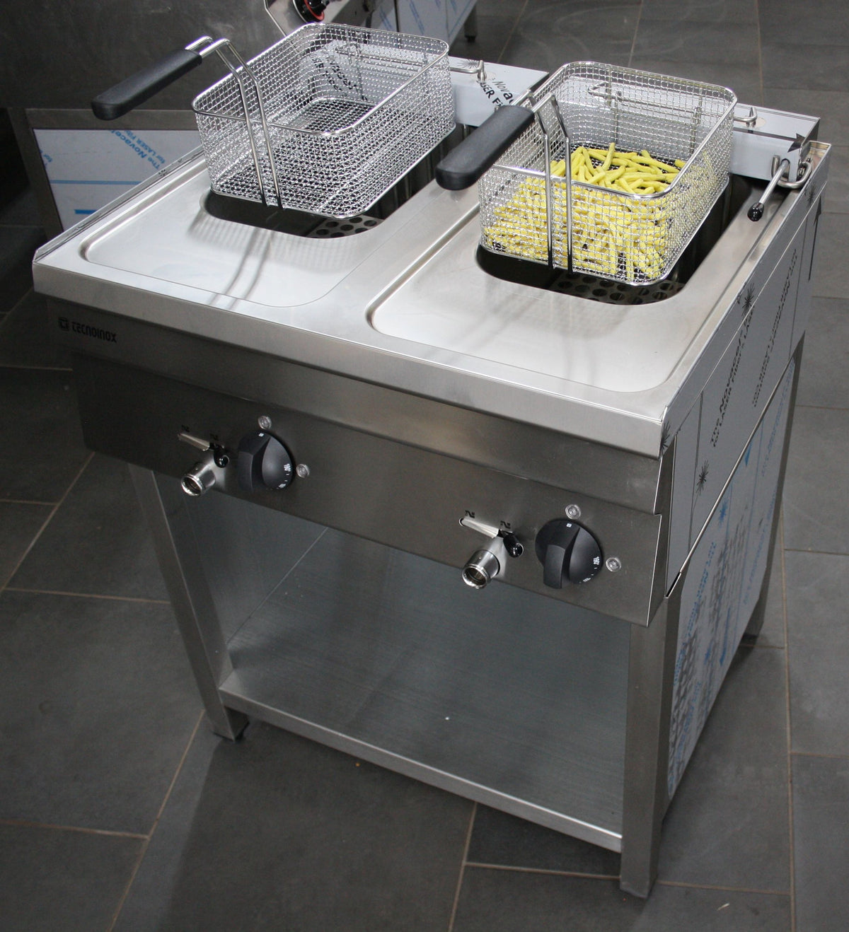 Doppelfritteuse Tecnoinox 12 kW, optional 15 kW – Bild 8