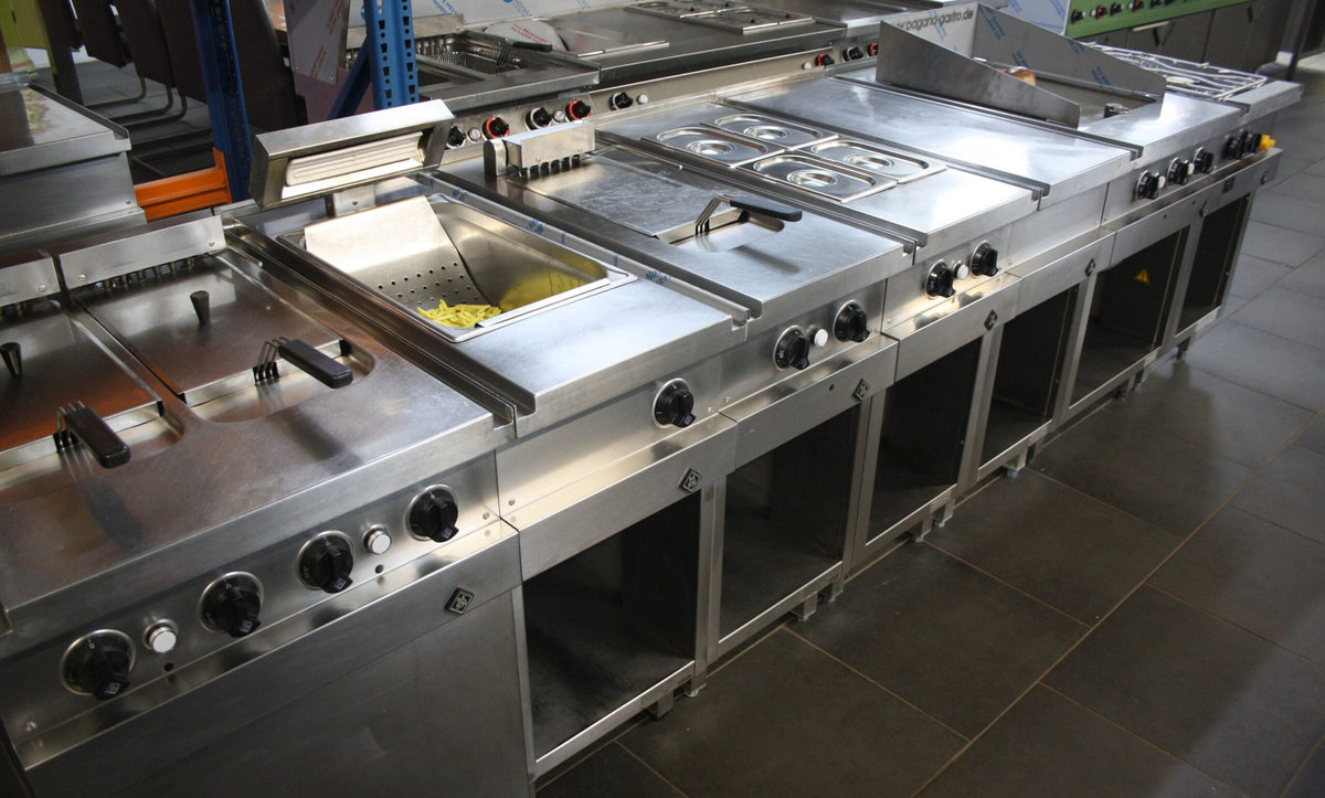 Gastroküche MKN Optima 850, 320 cm, Fritteuse – Bild 5