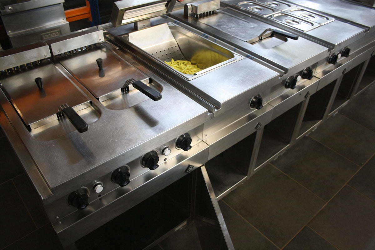 Gastroküche MKN Optima 850, 320 cm, Fritteuse – Bild 8