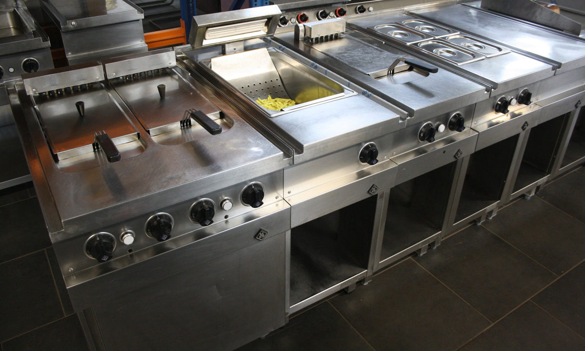 Gastroküche MKN Optima 850, 320 cm, Fritteuse – Bild 6