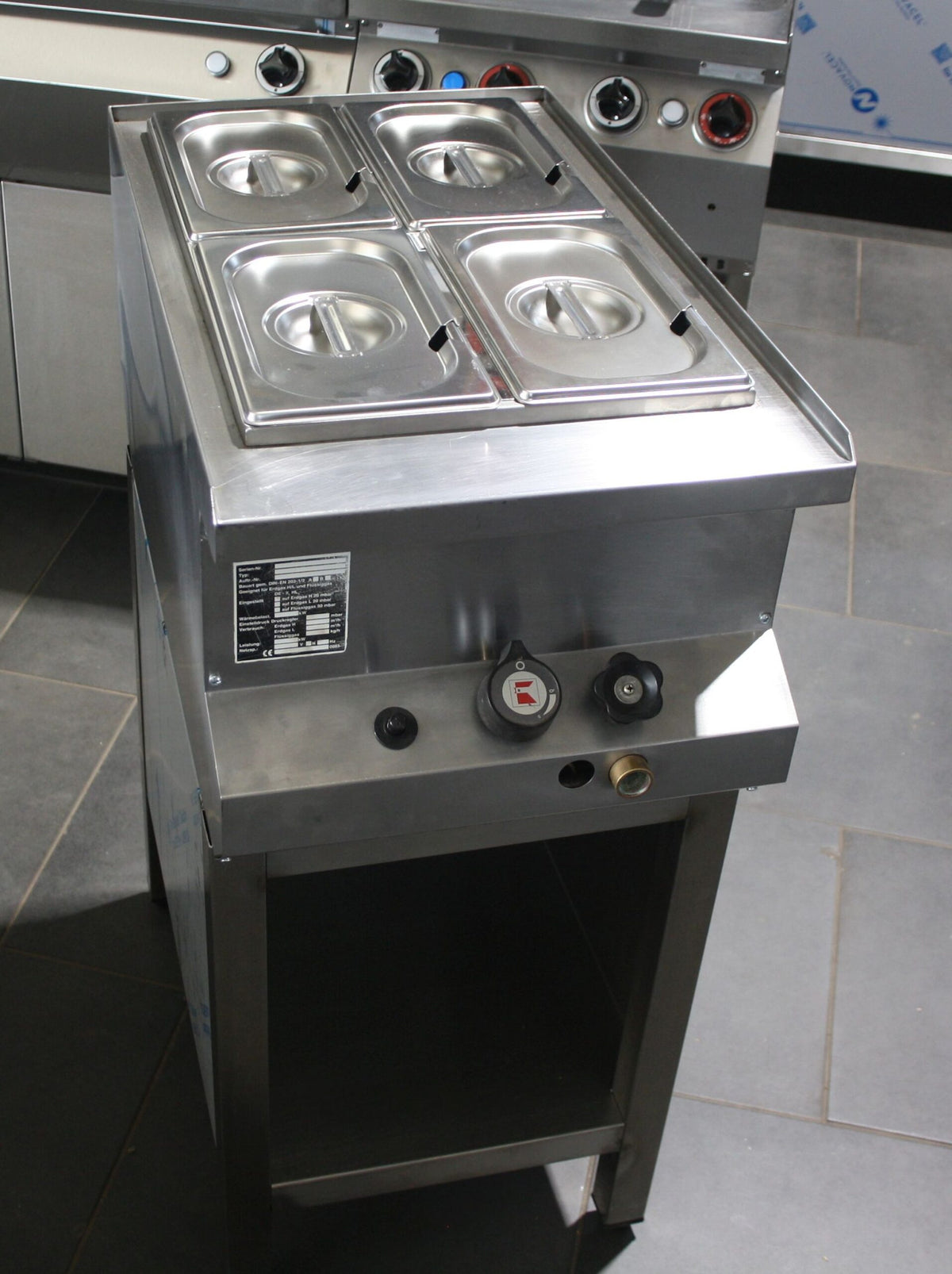 Bain Marie Wasserbad Gas Fa. Ubert 1/1 GN – Bild 1