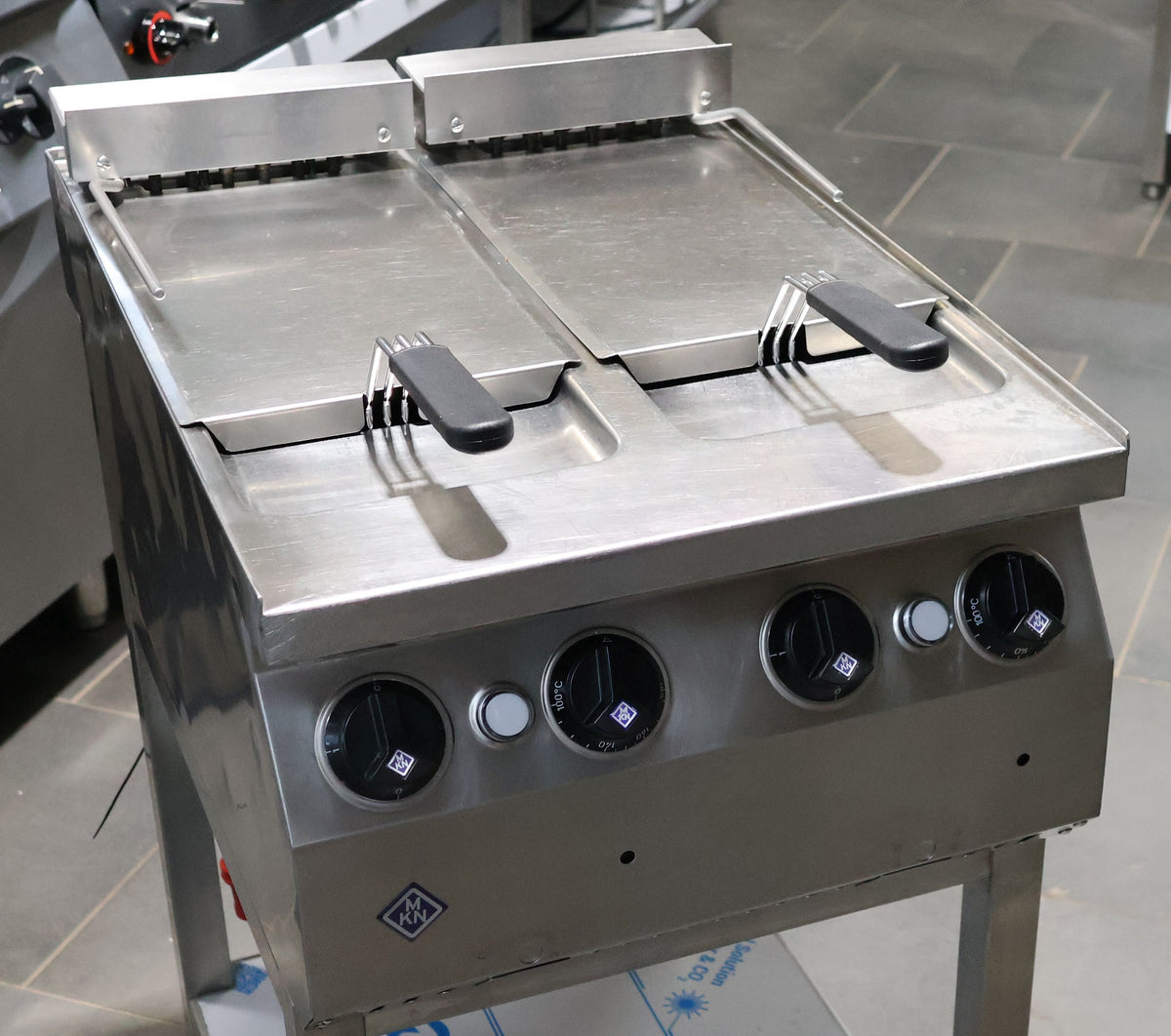 Fritteuse 2 Becken MKN generalüberholt alle Thermostate neu!!