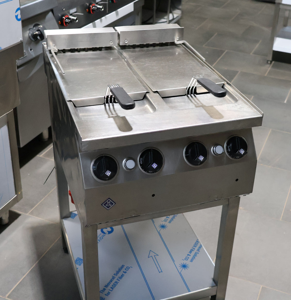 Fritteuse 2 Becken MKN generalüberholt alle Thermostate neu!!