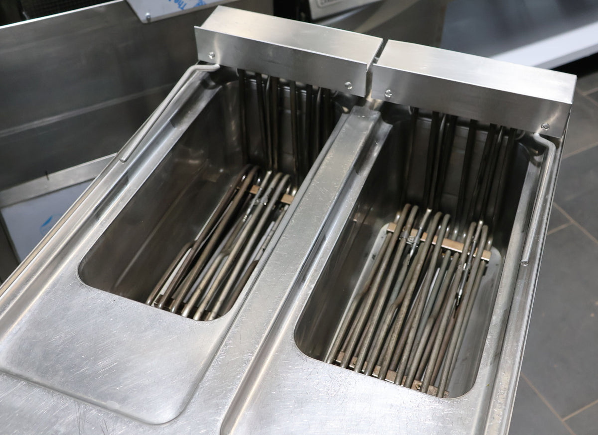 Fritteuse 2 Becken MKN generalüberholt alle Thermostate neu!!