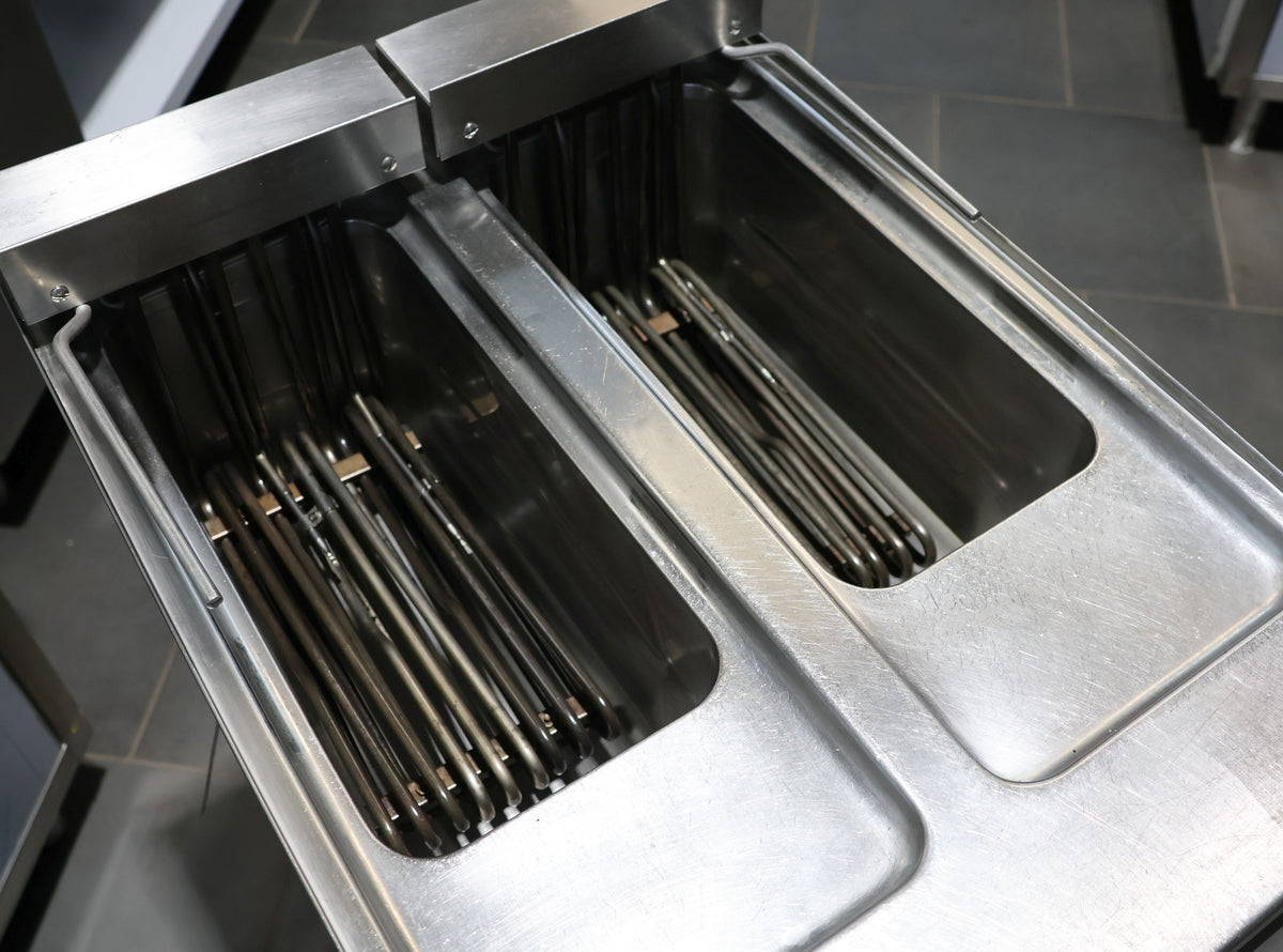 Fritteuse 2 Becken MKN generalüberholt alle Thermostate neu!!