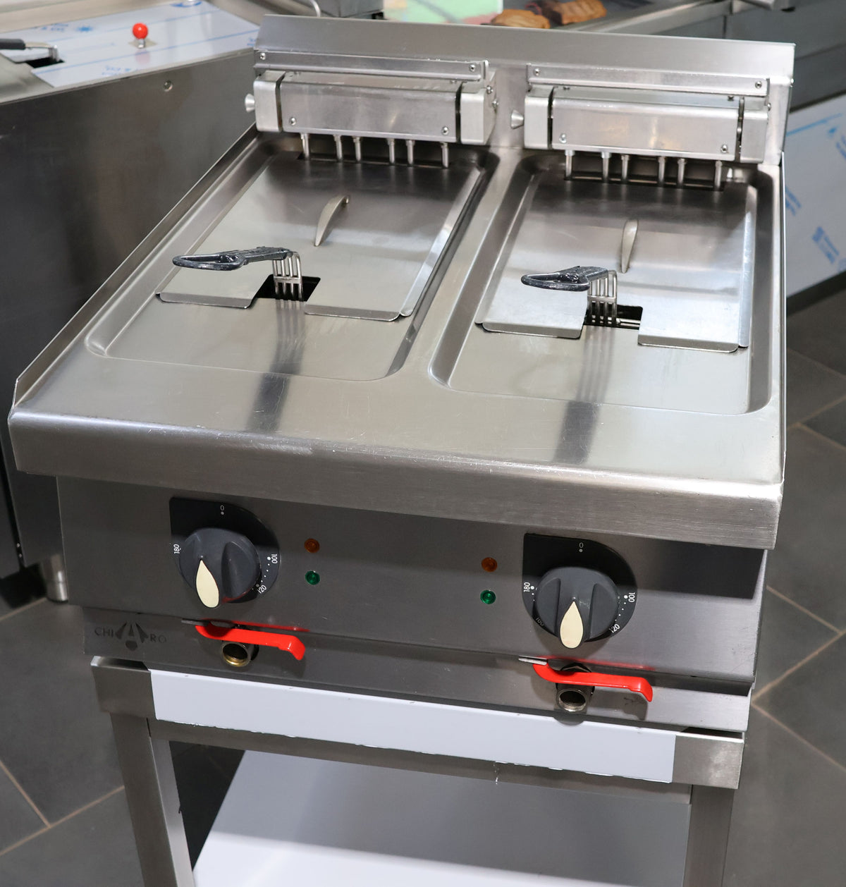 Fritteuse 2 Becken 18 kW geprüf & gereinigt +Garantie*