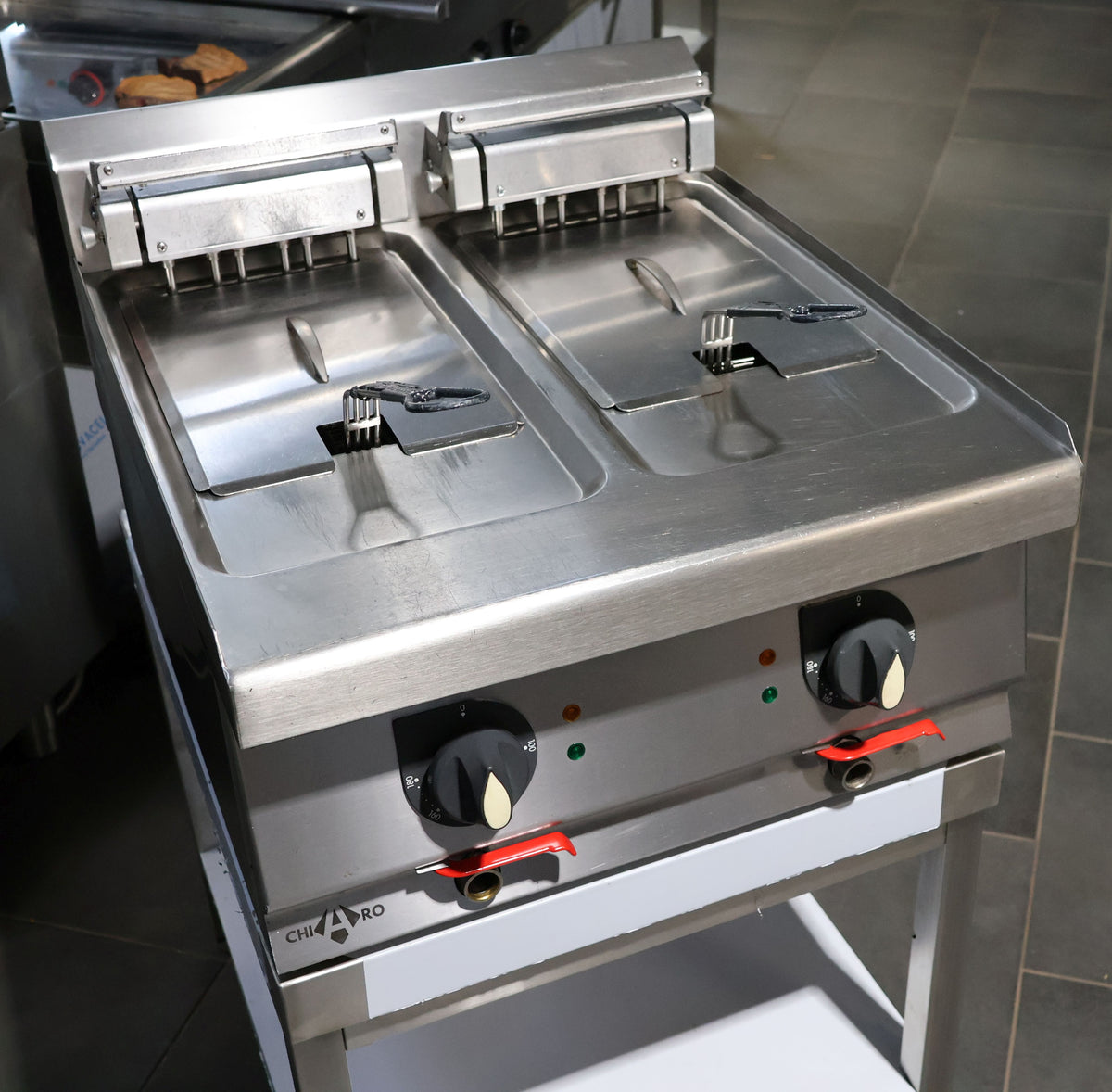 Fritteuse 2 Becken 18 kW geprüf & gereinigt +Garantie*