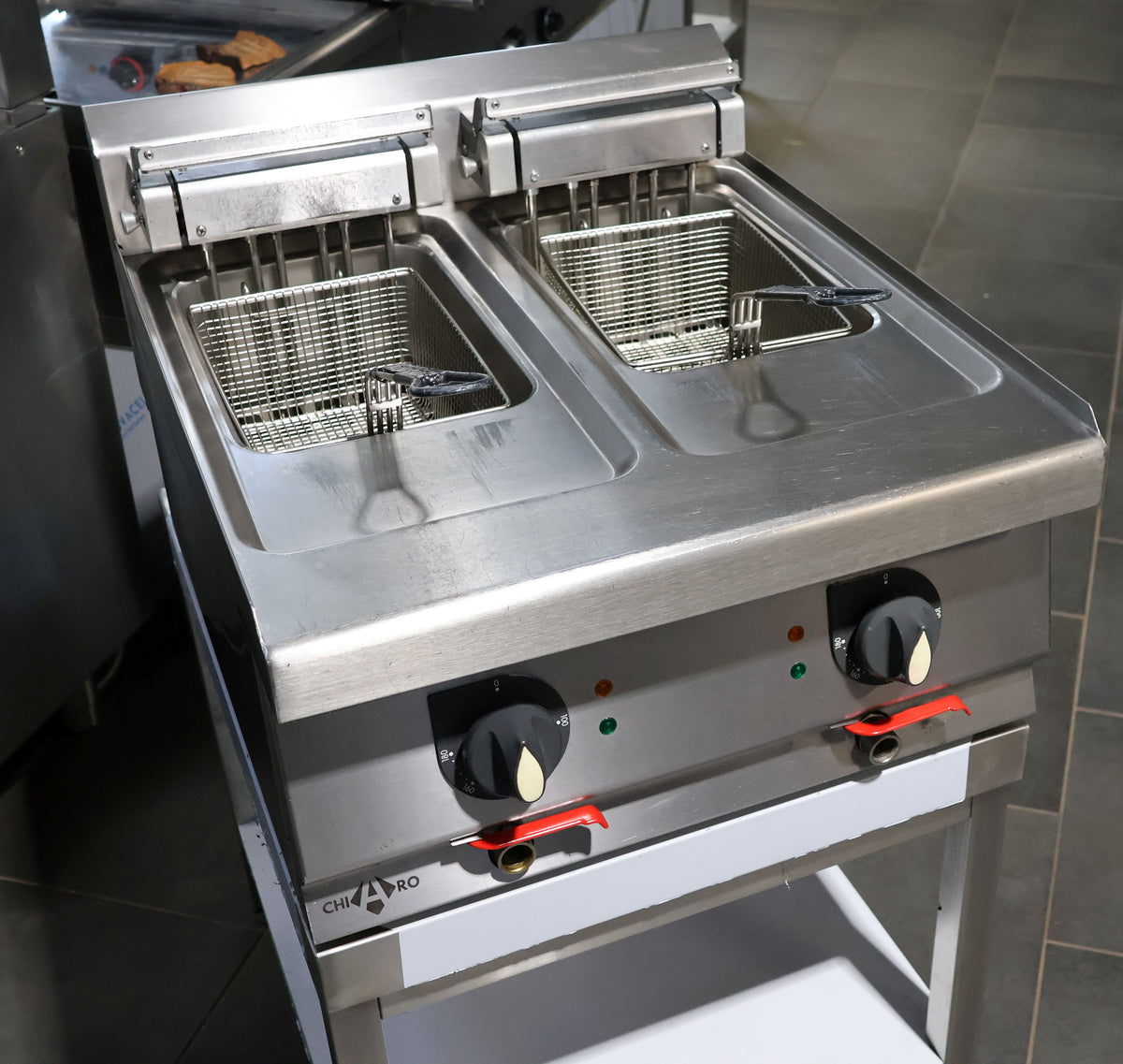 Fritteuse 2 Becken 18 kW geprüf & gereinigt +Garantie*