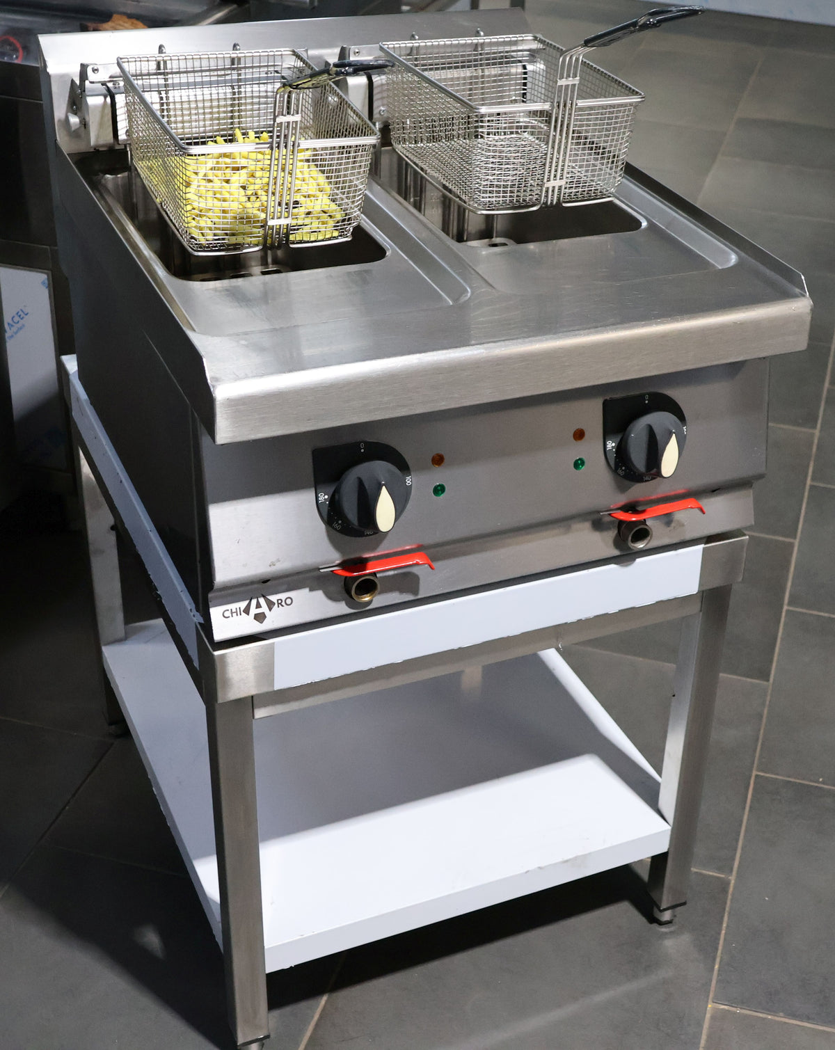Fritteuse 2 Becken 18 kW geprüf & gereinigt +Garantie*