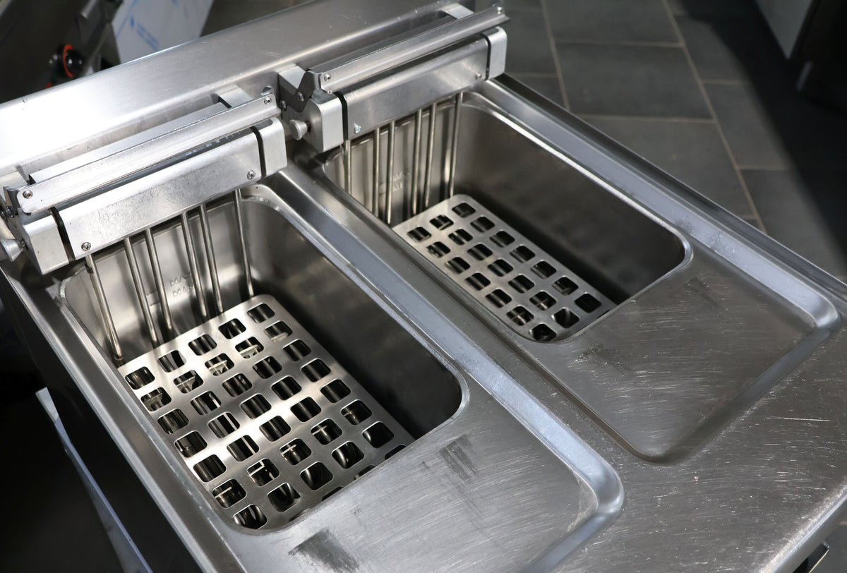 Fritteuse 2 Becken 18 kW geprüf & gereinigt +Garantie*
