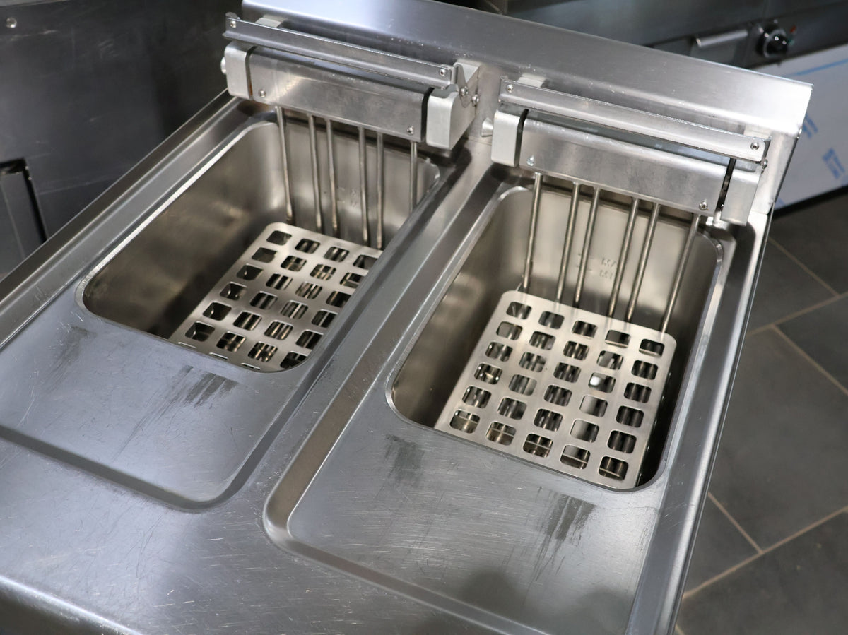 Fritteuse 2 Becken 18 kW geprüf & gereinigt +Garantie*