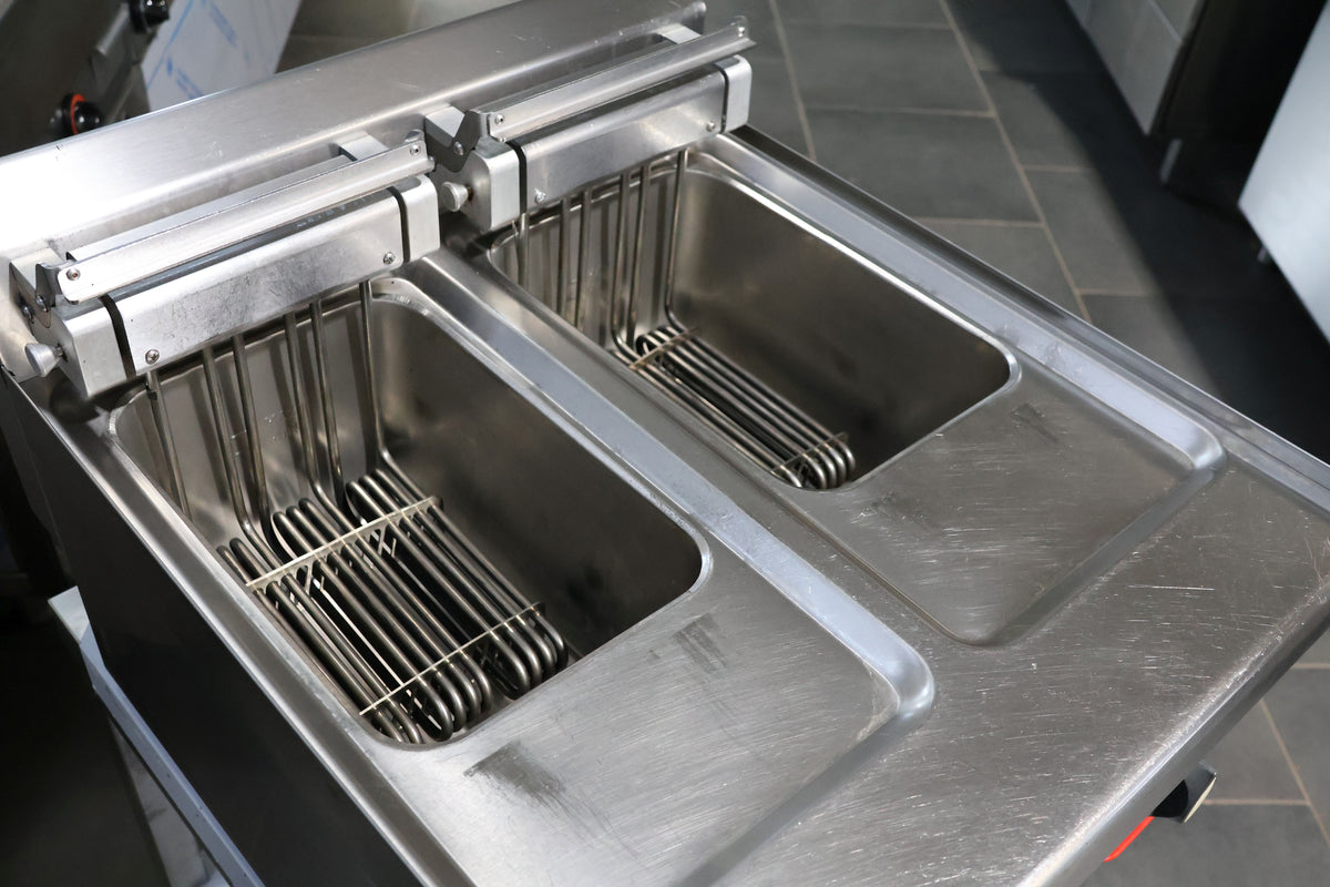 Fritteuse 2 Becken 18 kW geprüf & gereinigt +Garantie*