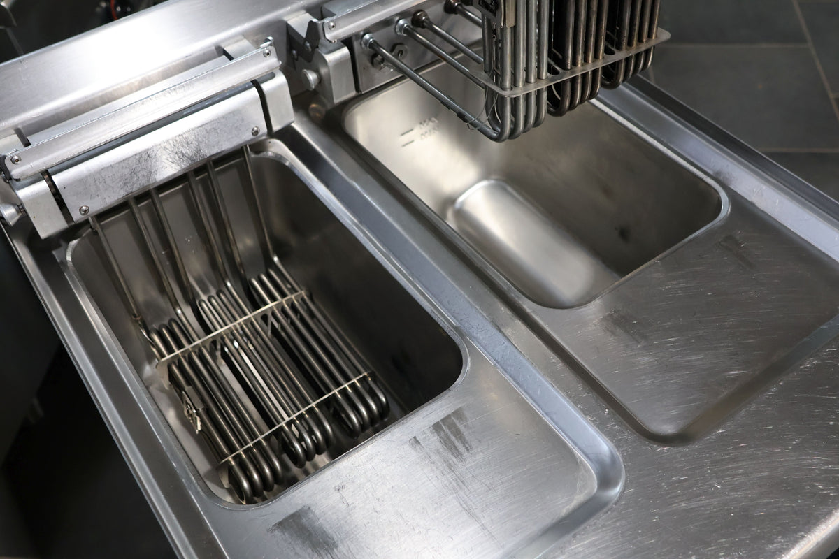 Fritteuse 2 Becken 18 kW geprüf & gereinigt +Garantie*