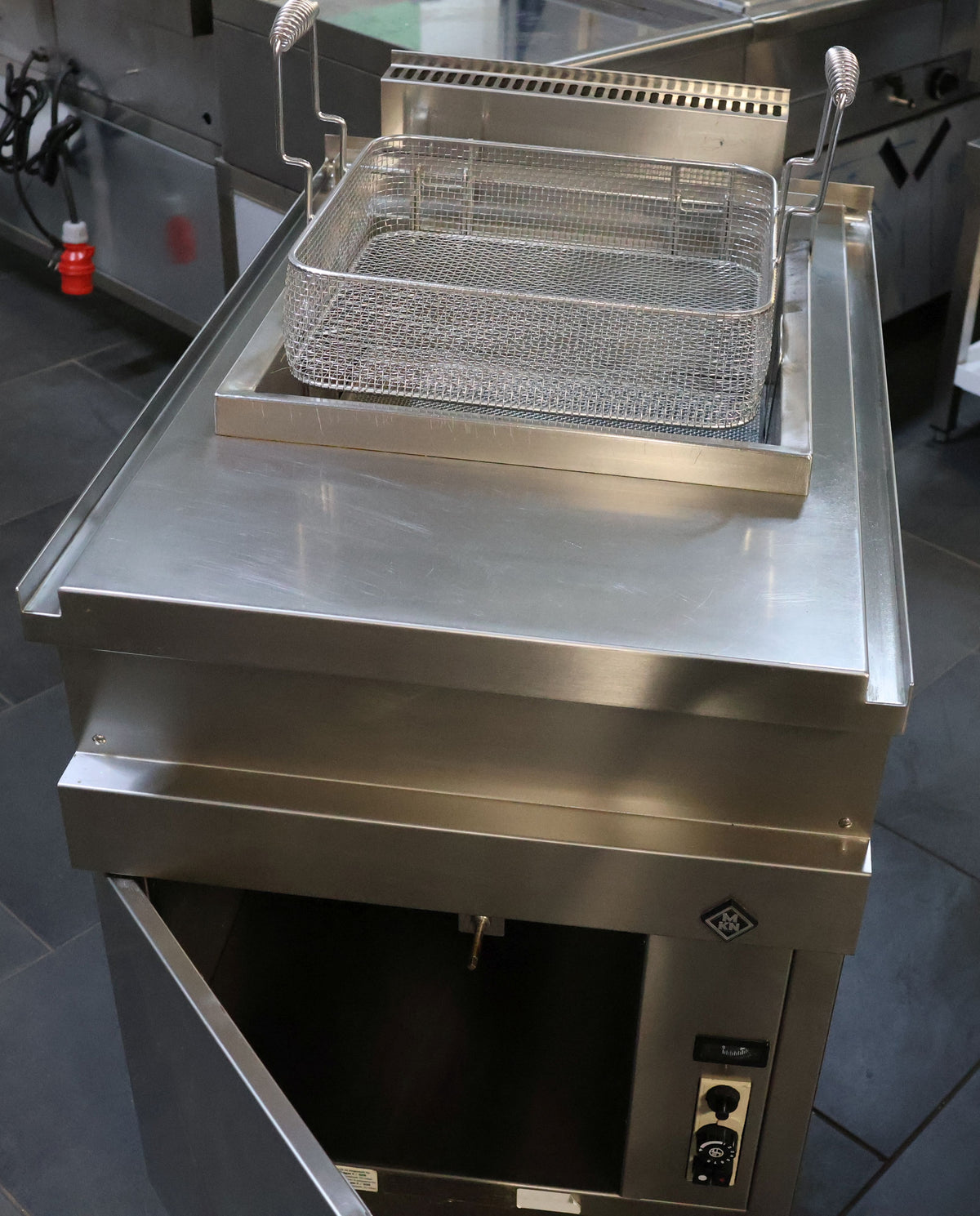 Gas Fritteuse Prag MKN Optima 850 Grossbecken - Ausstellungsstück-