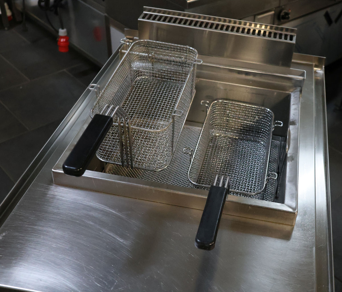 Gas Fritteuse Prag MKN Optima 850 Grossbecken - Ausstellungsstück-