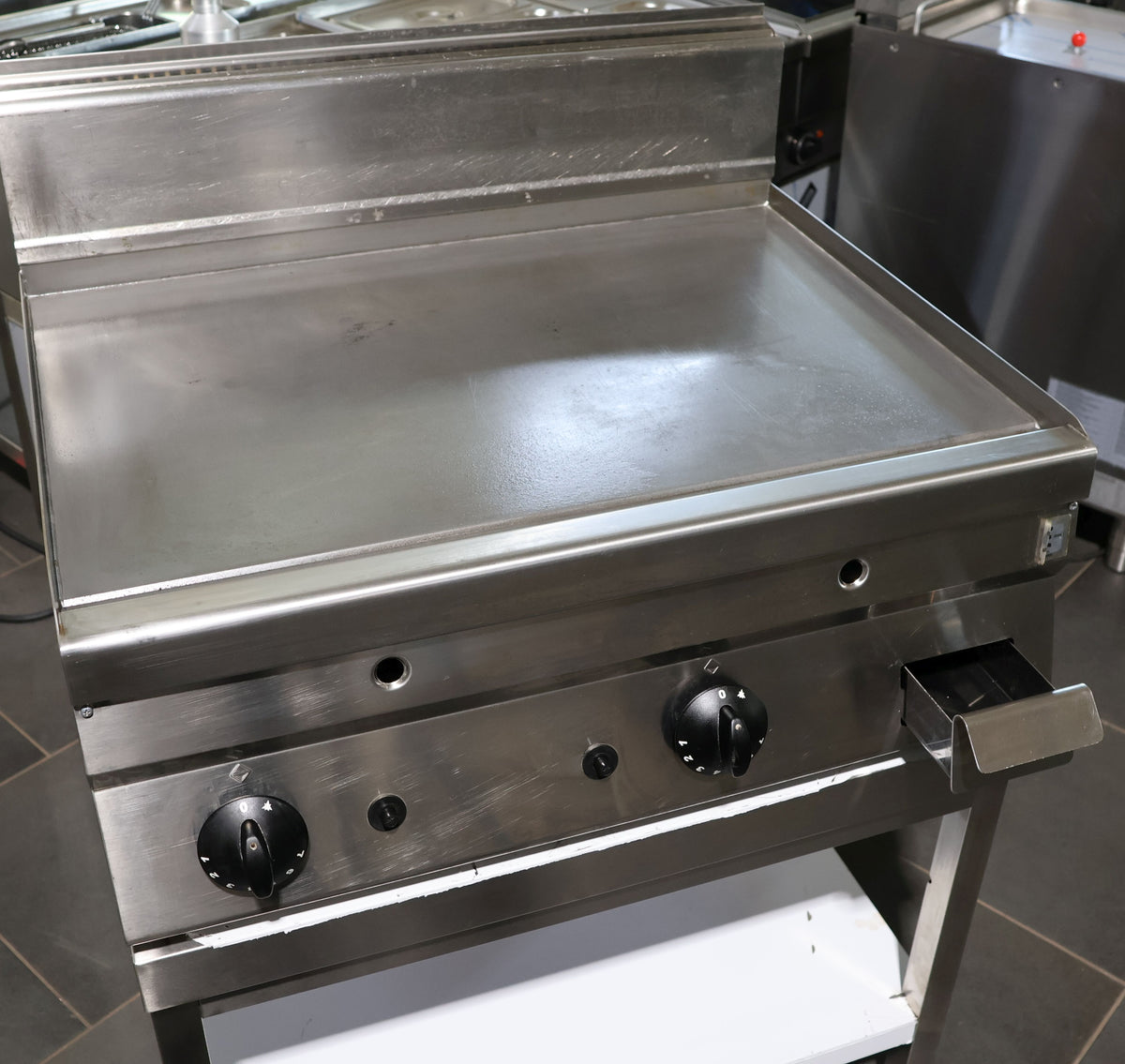 Grillplatte, Burger, Gas 80 cm Gastro, Imbiss + 12 Monate Garantie*