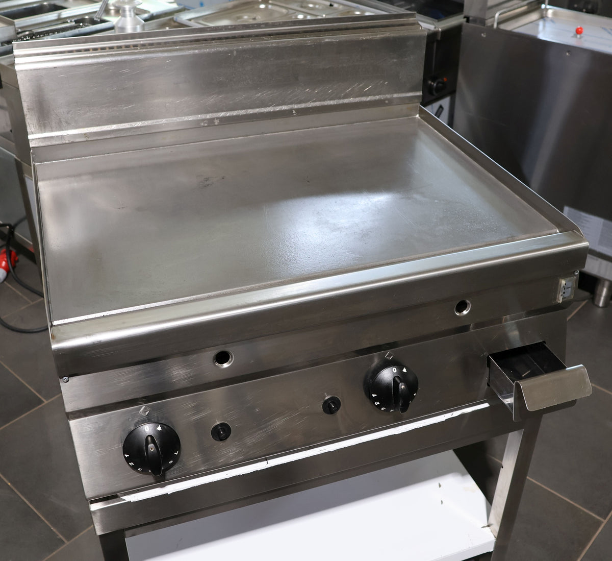 Grillplatte, Burger, Gas 80 cm Gastro, Imbiss + 12 Monate Garantie*