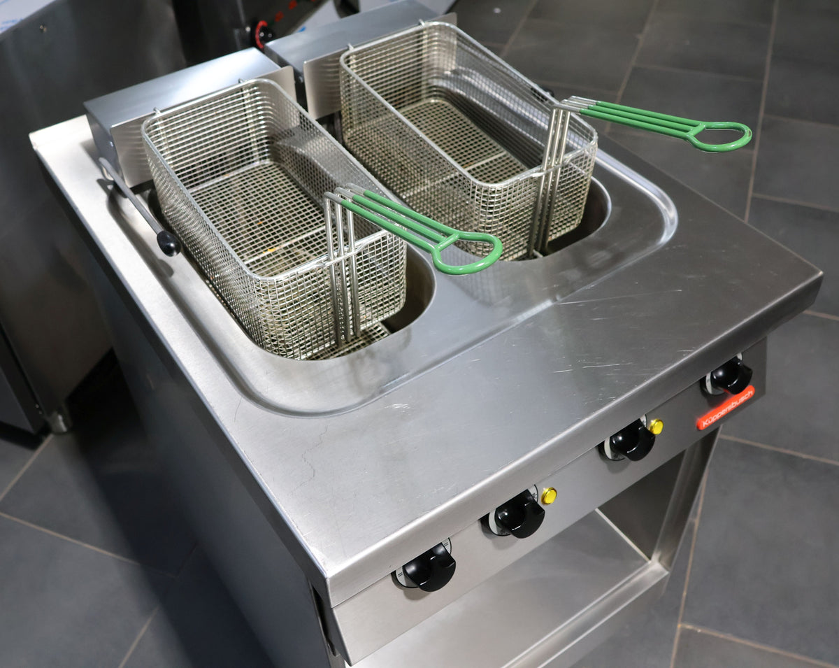 Fritteuse 2 Becken Küppersbusch 18 KW Ausstellungsstück! +12 M. Garantie