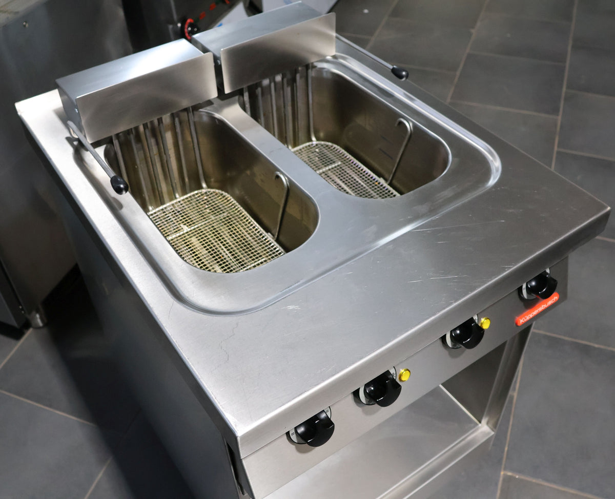 Fritteuse 2 Becken Küppersbusch 18 KW Ausstellungsstück! +12 M. Garantie